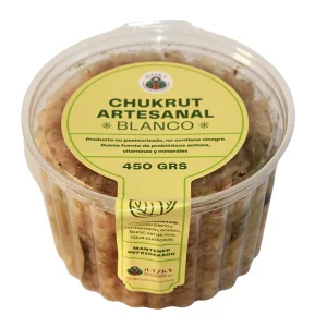 chukrut artesanal no pasteurizado