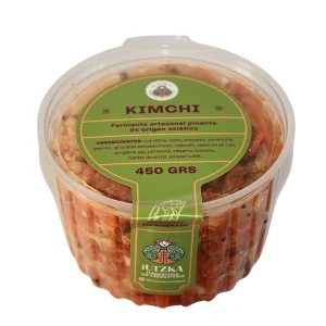 fermento picante a base de vegetales fermentados y salsa de aji, jengibre, pimienta y ajo