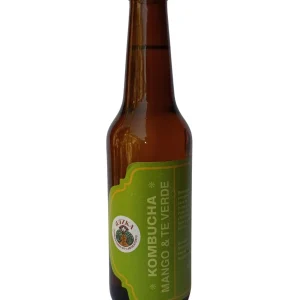 Kombucha 330cc mango té verde botella vidrio